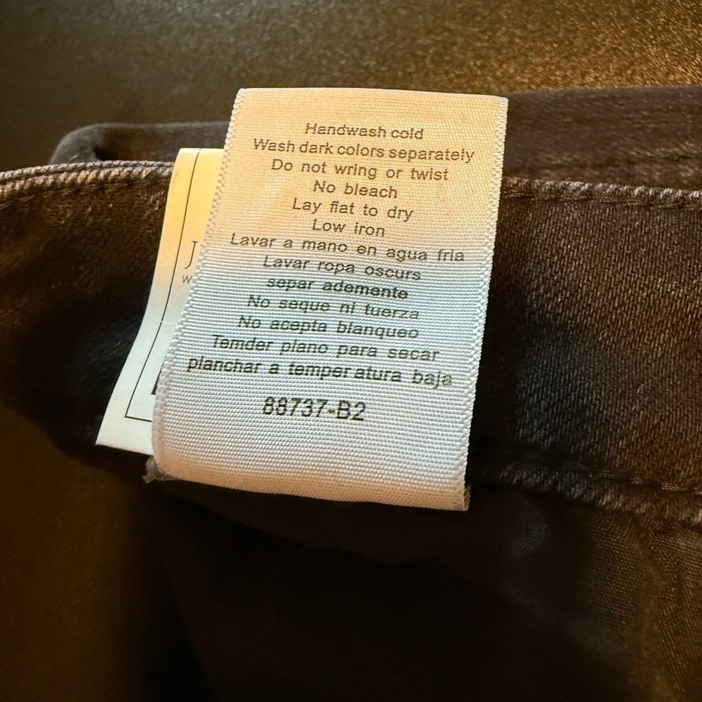 Women's Black Distressed Jeans, 90s Straight Leg - Picture 10 of 11